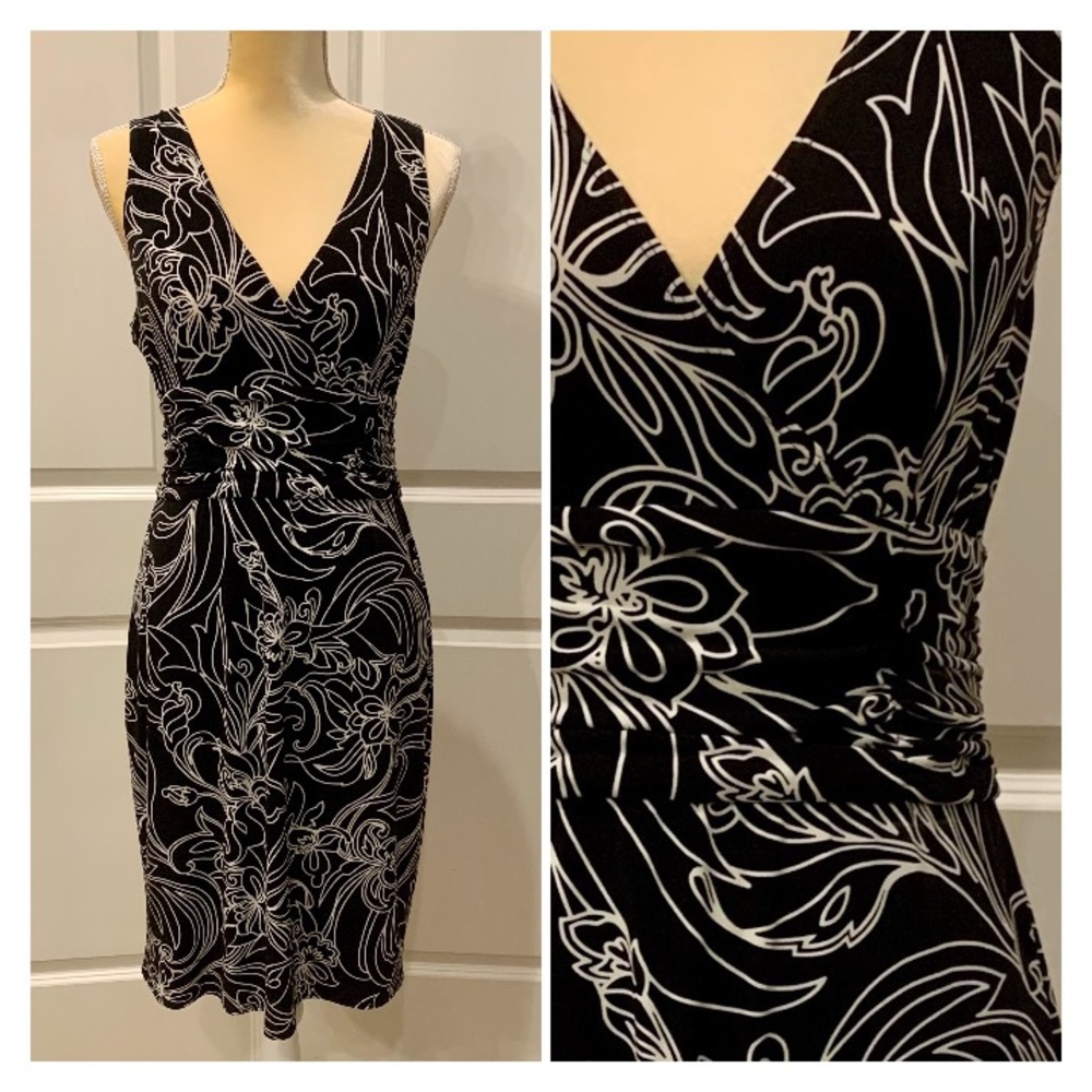 Laundry surplice dress Sz 8P